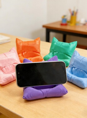 手机支架摆件可爱小椅子猫咪创意板凳办公桌桌面懒人平板女生礼物