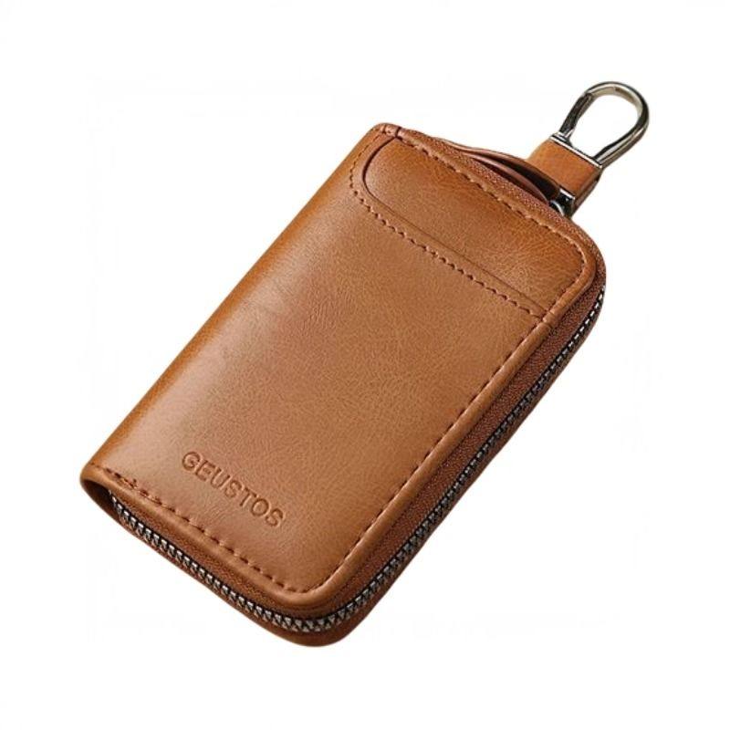 多功能商务新款锁匙女士腰挂包钥匙包收纳皮革男士大容量汽车网红,淘宝优惠券,粉丝福利购,淘宝优惠卷