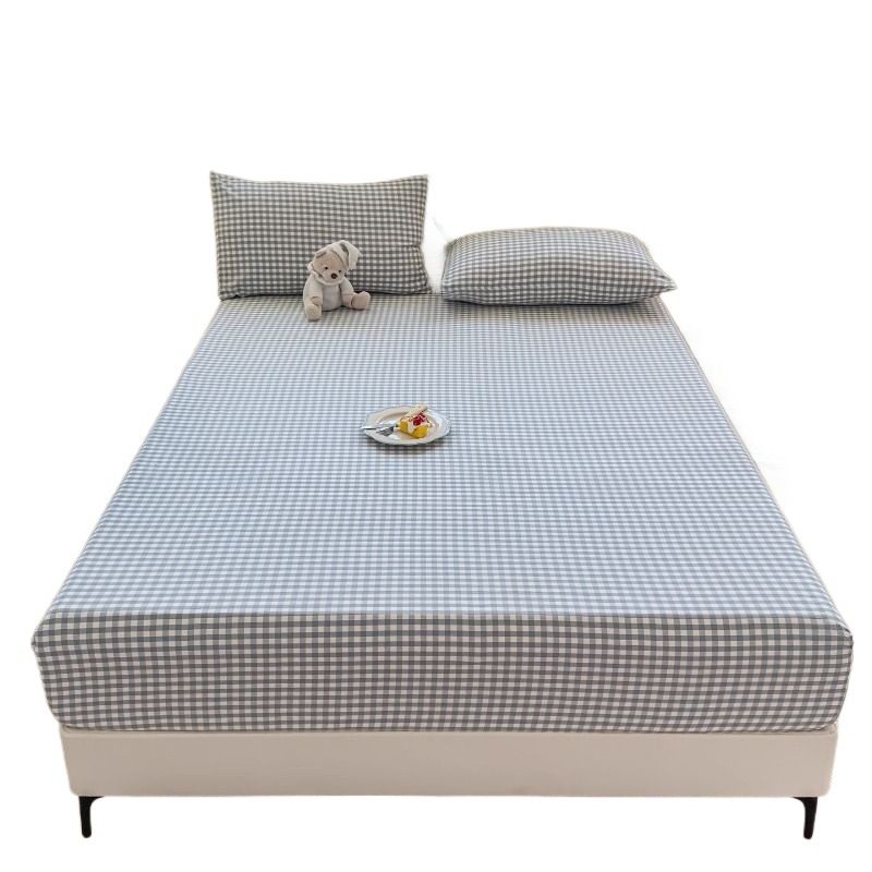 全棉床笠床罩单件2025新款100纯棉床垫保护套学生宿舍床单防尘罩,淘宝优惠券,粉丝福利购,淘宝优惠卷