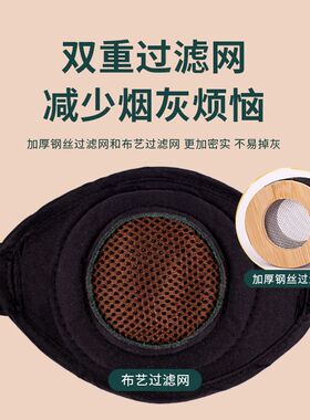 艾灸盒子木制随身灸家用腹部腰部肚子背无烟熏蒸仪新型艾炙器具罐