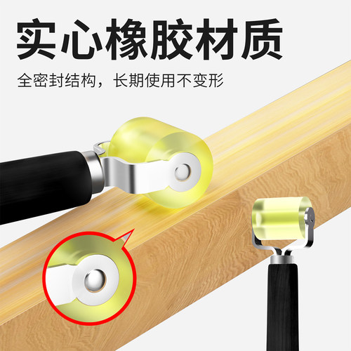 封边条压轮木工配件实木封边神器异形压辊手动滚轮美缝热风枪压边 - 图2