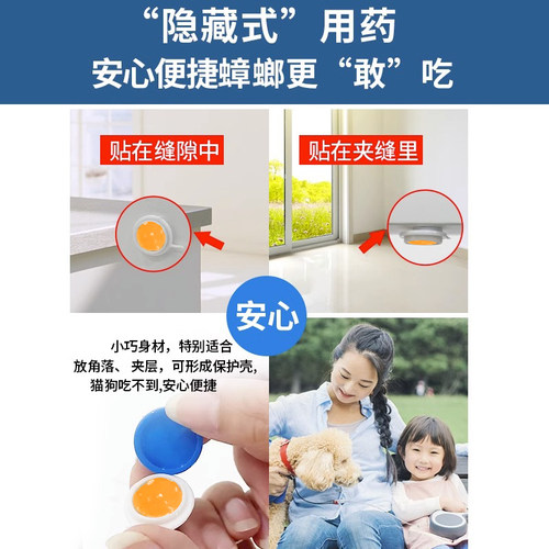 灭蟑螂药正品家用室内非无毒全窝一窝端室内胶饵剂厨房杀小强克星 - 图2