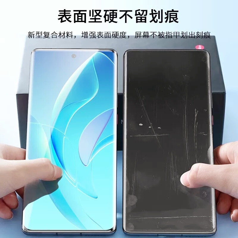 适用OPPOR17手机膜K13Turbo/K12x/k11/k9s陶瓷膜Reno14/10pro+7se/k5曲屏膜Find X8pro/x7/x6/x5/x3/x2防爆膜 - 图2