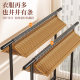 Floor standing double pole coat rack