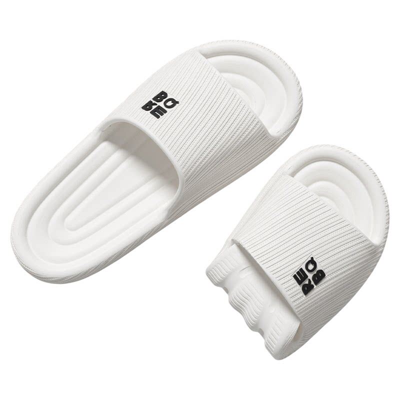 七色纺买一送一折叠旅行拖鞋女室内家居软底浴室洗澡防滑防臭凉拖