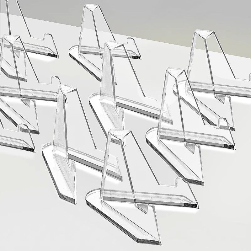 吧唧展示架透明亚克力纪念币谷子桌面摆件小卡支架追明星卡片收纳,淘宝优惠券,粉丝福利购,淘宝优惠卷