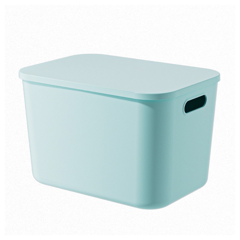 家用杂物收纳盒收纳箱客厅玩具整理盒卧室宿舍衣柜可叠加塑料盒子