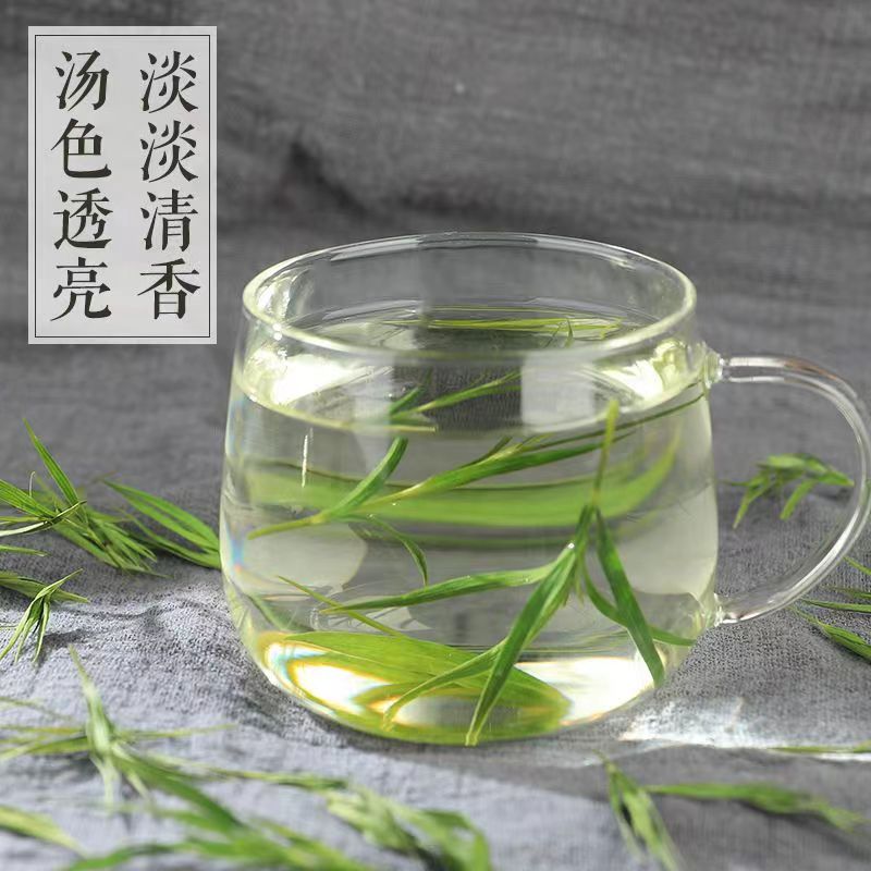 精品淡竹叶茶石竹茶淡竹叶凉茶花草茶优质新茶嫩芽青绿竹叶批发 - 图2