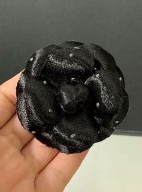新中式山茶花胸花胸针时尚配饰