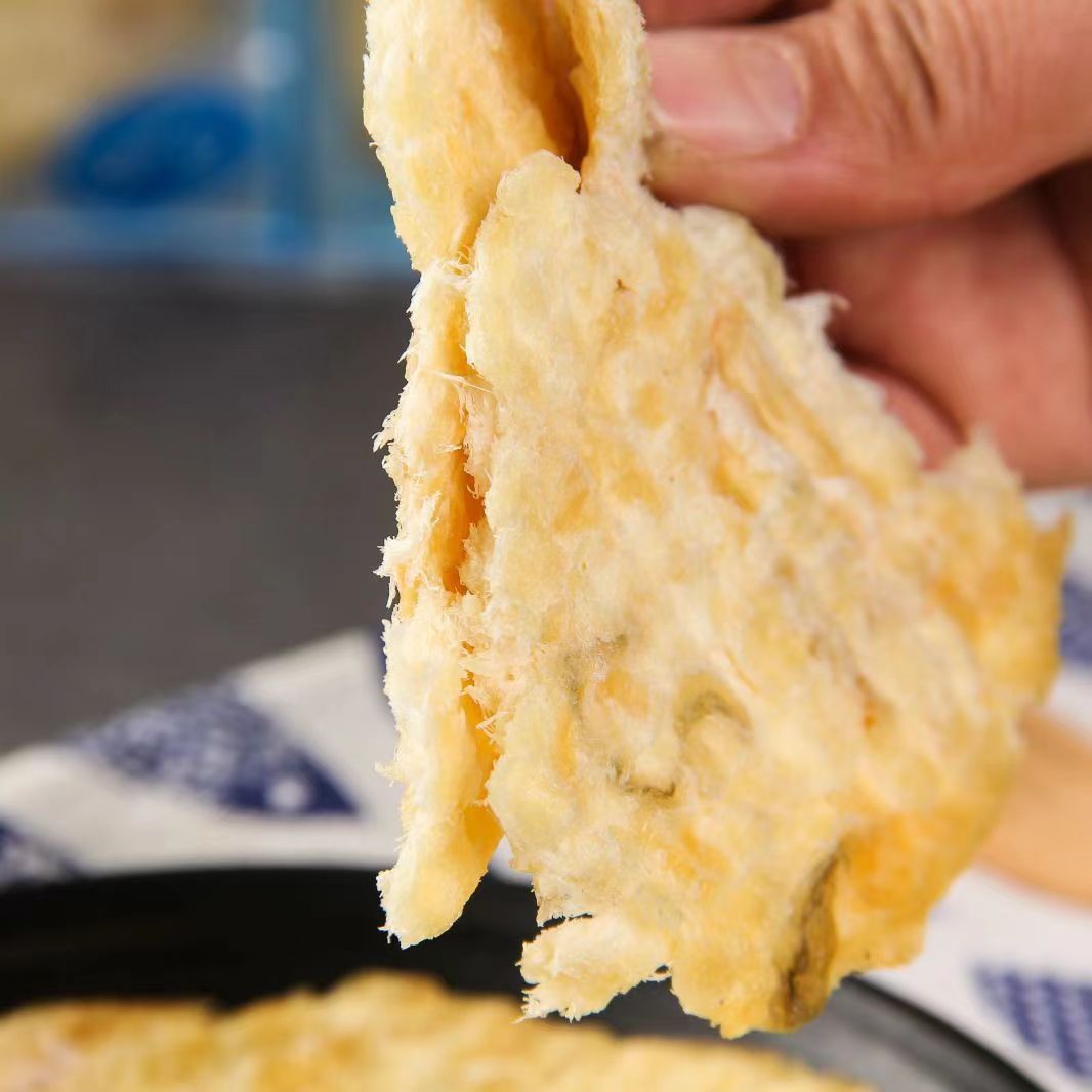 青岛特产鳕鱼片烤鱼片即食鱼干海味海苔小吃休闲零食海鲜雪鱼片 - 图2