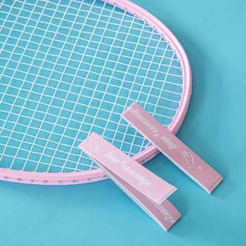ເຄື່ອງປ້ອງກັນຫົວ racket Badminton, ຕ້ານຮອຍຂີດຂ່ວນແລະກອບຕ້ານການ collision, feather line guard, ກອບ racket ທົນທານຕໍ່ການສວມໃສ່, ຕ້ານການສວມໃສ່ແລະຕ້ານການປອກເປືອກສີ.
