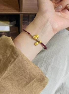 马上有钱马年本命年手绳