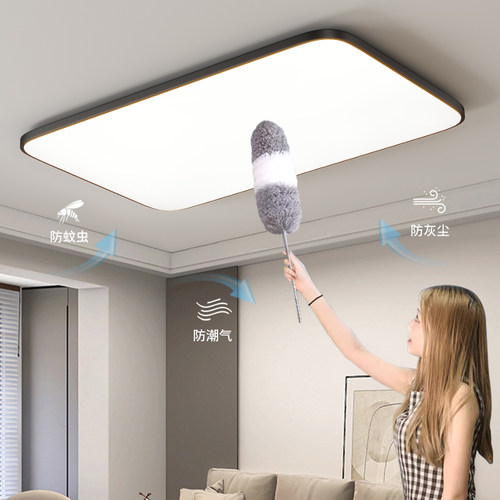 三防灯卧室吸顶灯客厅厨房灯具LED阳台灯方形超亮照明餐厅大厅 - 图1