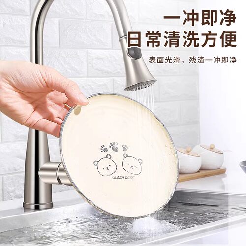 骨碟盘家用高档轻奢高级感吐骨头碟渣盘餐桌垃圾盘碟吐骨碟子桌面 - 图1