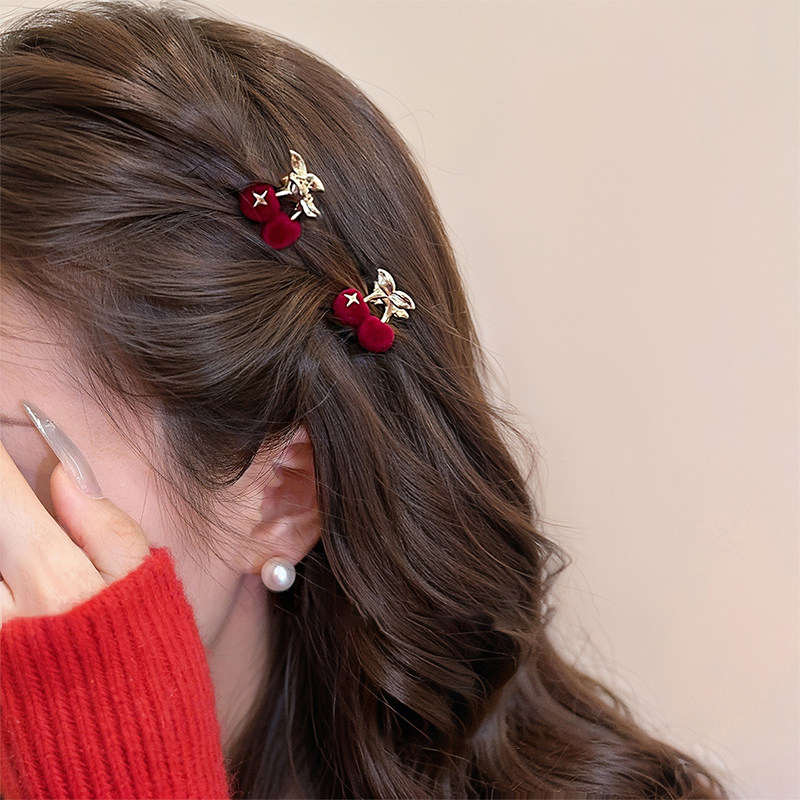 新年红色小抓夹女2026新款高端刘海夹小夹子侧边边夹发卡发夹发饰,淘宝优惠券,粉丝福利购,淘宝优惠卷