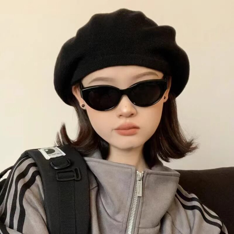 jennie同款墨镜女2026新款复古猫眼墨镜偏光防紫外线太阳眼镜小脸