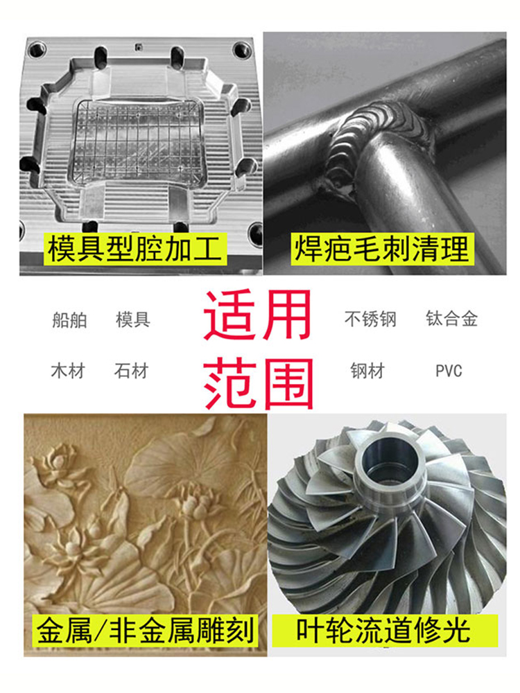 不锈钢磨头合金旋转锉木工铣刀电动气动挫刀雕刻电钻磨铁工具硬质