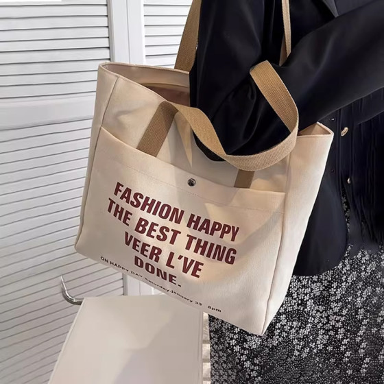 Large-capacity canvas tote bag | Over 21,000 additional purchases