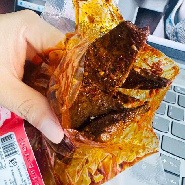 Wood-fired pork liver, native pig liver, ready-to-open bag, cooked pork, dried meat, snacks, cooked snacks, snacks, drinks HX