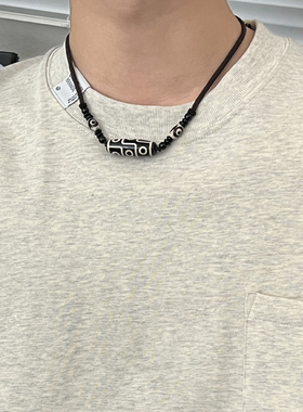 九眼天珠项链转运珠配饰