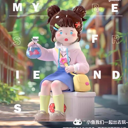 新品蜜啦少女SUKI盲盒MyFriends我的朋友系列潮玩手办摆件礼物 - 图3