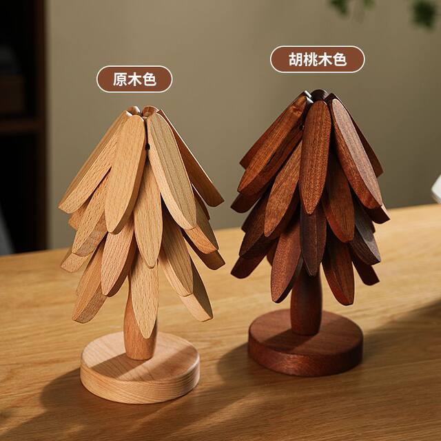 Insulation pad A tree anti-scalding pad Dining table insulation pad