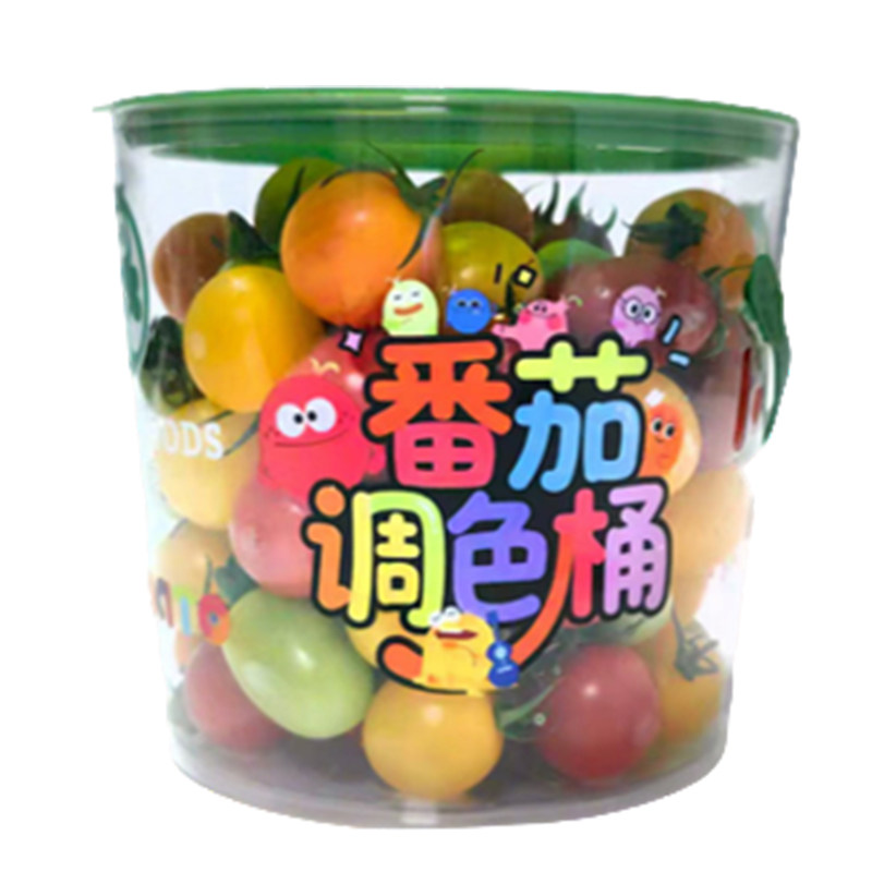 春沐源高原多彩番茄调色水果桶多彩多汁新鲜采摘小零食云南大理产,淘宝优惠券,粉丝福利购,淘宝优惠卷