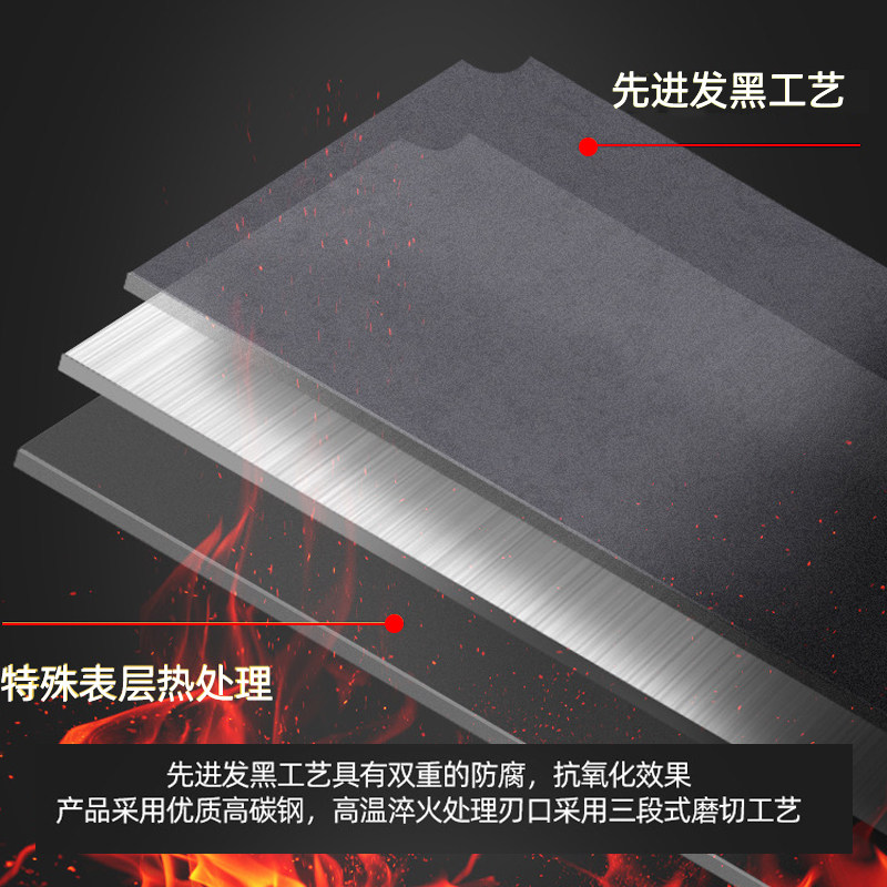 通用大号美工刀片18mm加厚锋利墙纸刀片工业用裁纸片高碳钢高硬度