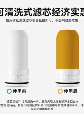 水龙头过滤器滤芯通用陶瓷滤芯
