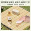 Outdoor folding table lightweight portable camping picnic table stall barbecue table and chair set coffee table egg roll table