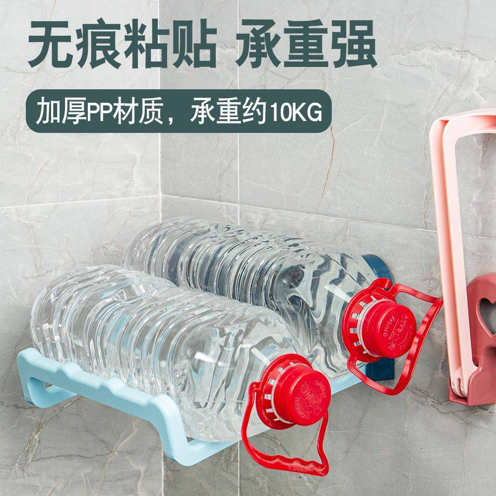 可折叠壁挂脸盆架卫生间免打孔置物架浴室厕所脚盆收纳架神器承重,淘宝优惠券,粉丝福利购,淘宝优惠卷