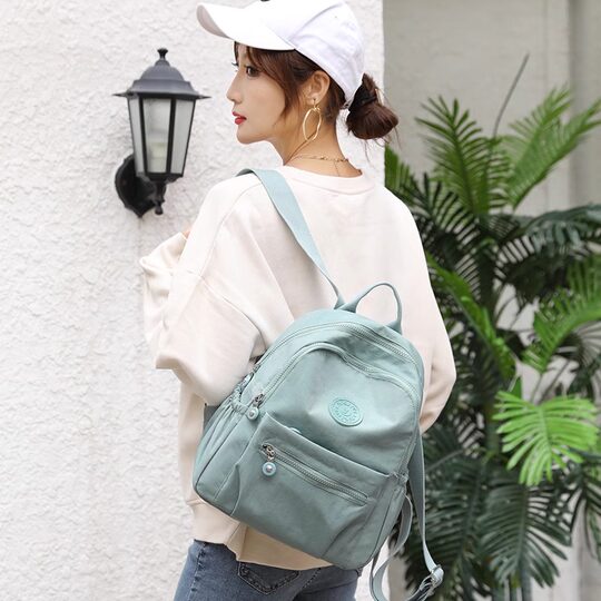 Backpack for women large capacity simple and versatile backpack bags for women fashion light travel bags for women