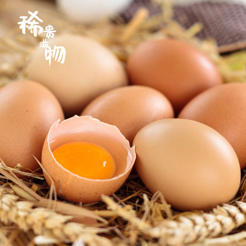 稀贵滋物散养土鸡蛋农家新鲜草鸡蛋五谷杂粮喂养营养30枚,淘宝优惠券,粉丝福利购,淘宝优惠卷