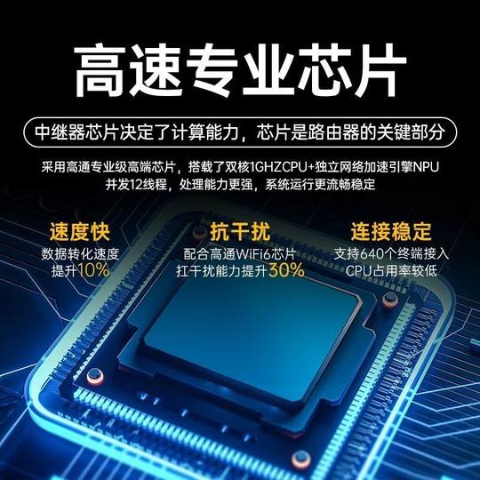 WiFi signal amplifier with extremely fast wall penetration and dual frequency