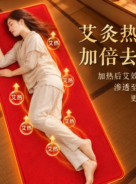 艾灸热敷毯电加热全身通用
