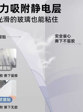 防走光磨砂玻璃贴纸|千人加购