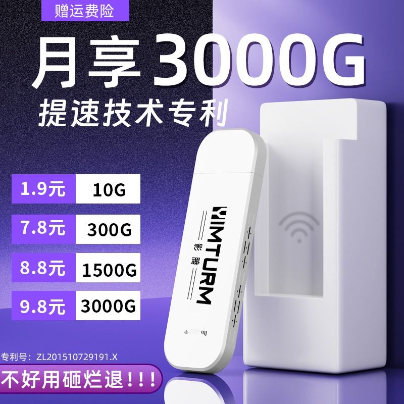 随身wif无线wifi移动路由器高速上网流量4g无线网卡车载全国通用随身wifi便携预存网速网络随行充电智能数码 - 图1