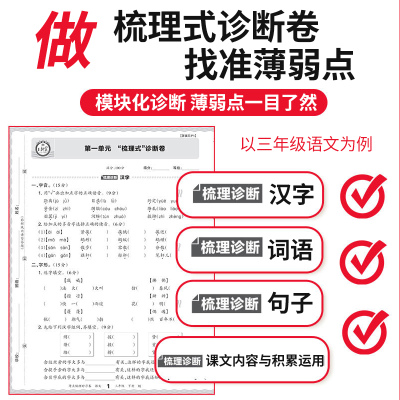 王朝霞考点梳理时习卷2024春一二三四五六年级下册人教版语文数学英语试卷测试卷全套小学同步单元测试卷测评卷期中期末冲刺100分