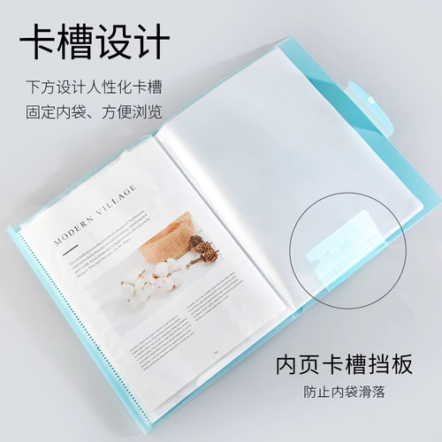 A3试卷收纳袋收纳册学习文件袋整理神器资料册中小学生用品大容量科目分类实用 - 图2