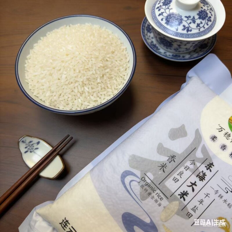 万穗沃田黑土地大米绿色食品标新米5斤真空包装厂家当季优质生态