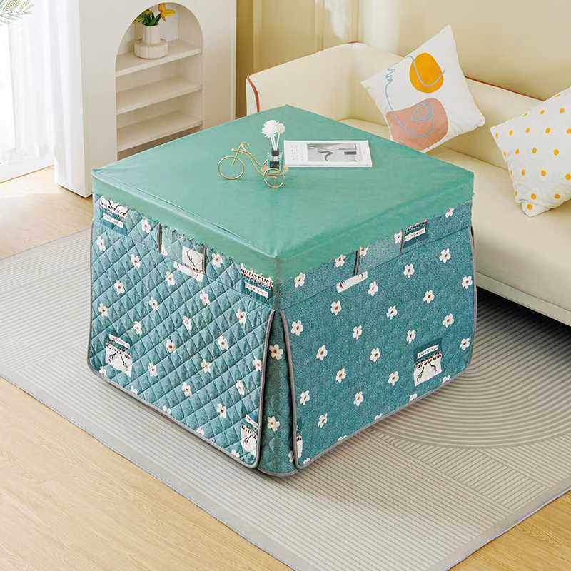 冬季电炉罩烤火桌子套被桌布罩加厚正方形电暖炉取暖被天八片夹棉,淘宝优惠券,粉丝福利购,淘宝优惠卷