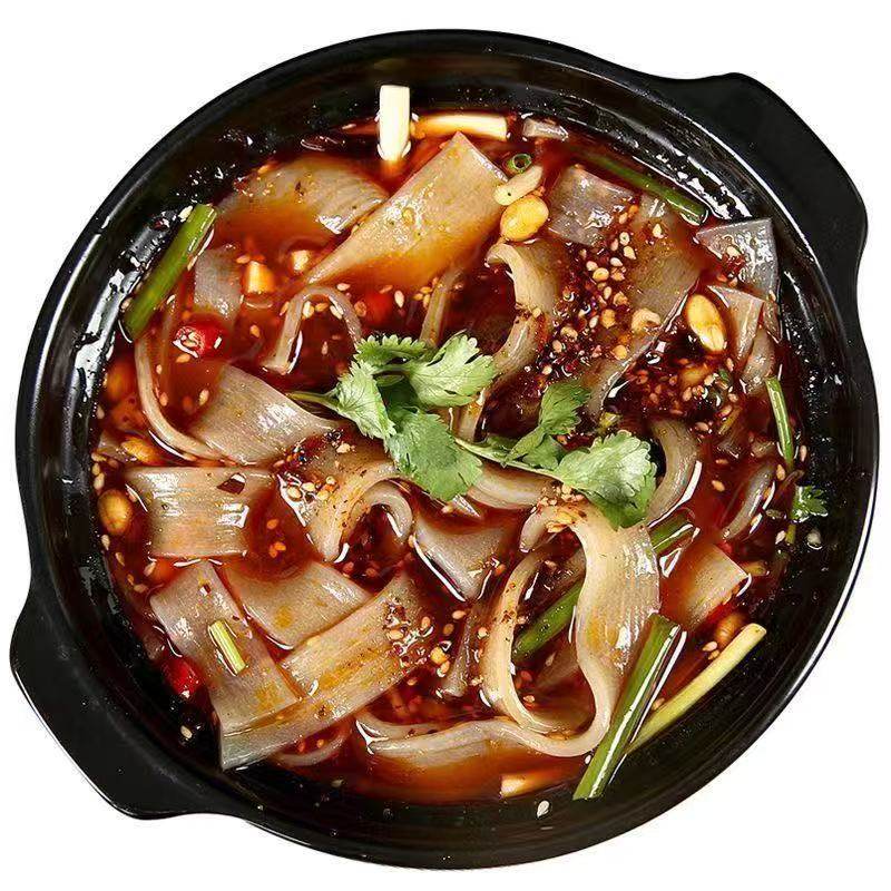 【100克】鲜粉条宽粉火锅粉带薯粉苕粉皮四川火锅食材川粉速食,淘宝优惠券,粉丝福利购,淘宝优惠卷