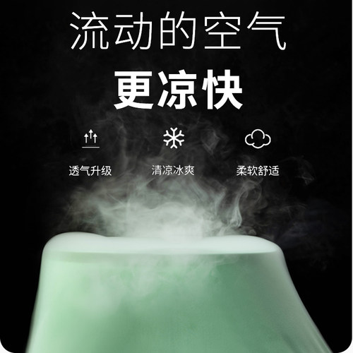 记忆棉柔软坐垫防尾骨疼椅子凳子垫子办公室凉垫透气冰丝学生屁垫 - 图3