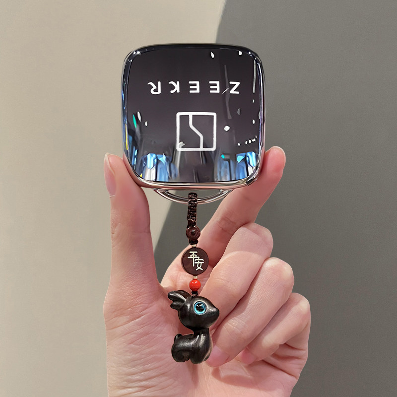 极氪7X钥匙套007保护壳001/009极氪X汽车用品zeekr扣24包25/26款