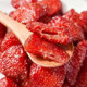 New dried strawberry large granules 500g candles containing instant sweet and sour fruit dried fruit candied fruit baked and dried fruit snacks