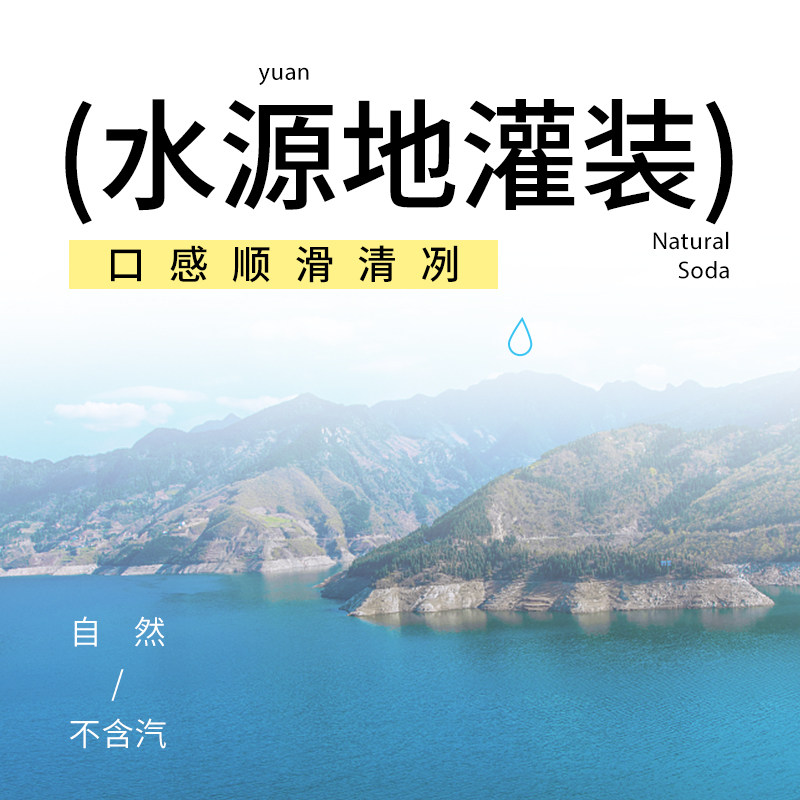 依能天然苏打水弱碱性无防腐剂饮用水饮用360ml*24整箱包邮矿泉水