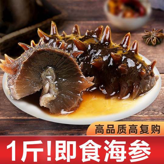 优质即食海参辽刺参即食500g鲜活辽参海生刺参单个真空独立包装