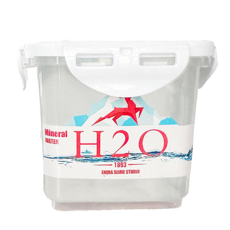 EMMA家H2O超透明假水拉伸性好盖泡大桶仿真矿泉水解压网红玩具泥 - 图3