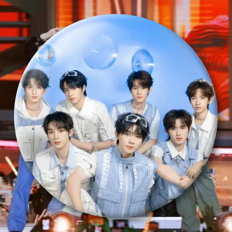 时代少年团TNT吧唧徽章周边粉丝谷子明星胸针爱豆物料痛包58发售 - 图1