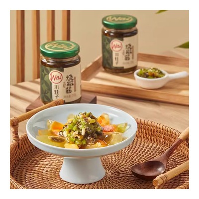 虎皮青椒下饭菜蒜蓉拌面子拌饭香辣川娃子碳烤烧椒酱剁辣椒酱剁